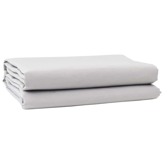 Markisen-Ersatzstoff Hellgrau 3 x 3 m PE, Beton, Eisen