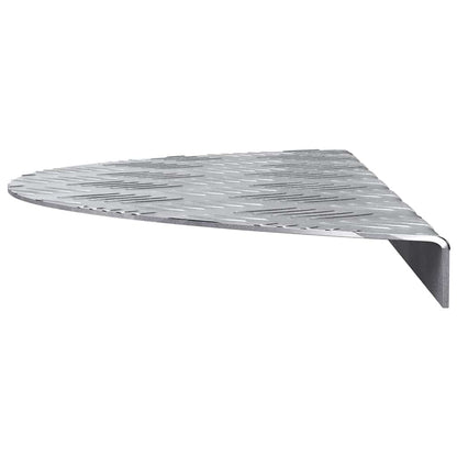 Rautenscheiben 5 pcs Silber 60 x 18 cm Aluminium