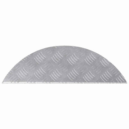 Rautenscheiben 10 pcs Silber 60 x 18 cm Aluminium
