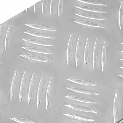 Rautenscheiben 10 pcs Silber 60 x 18 cm Aluminium