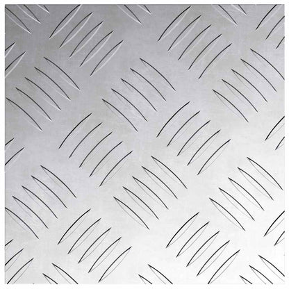 Rautenscheiben 2 pcs Silber 20 x 20 cm Aluminium