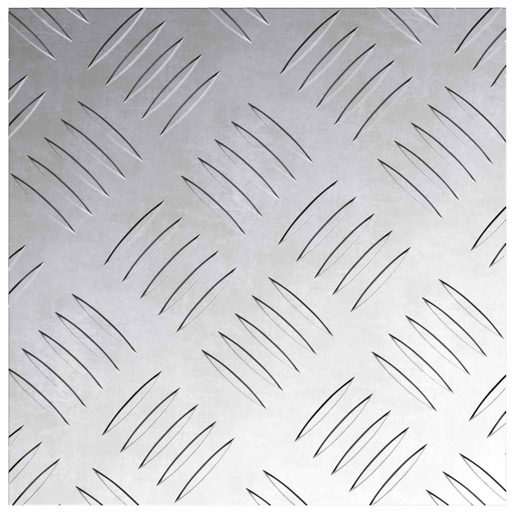 Rautenscheiben 4 pcs Silber 20 x 20 cm Aluminium