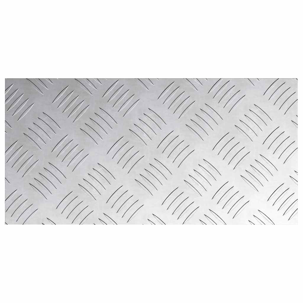 Rautenscheiben 4 pcs Silber 40 x 20 cm Aluminium