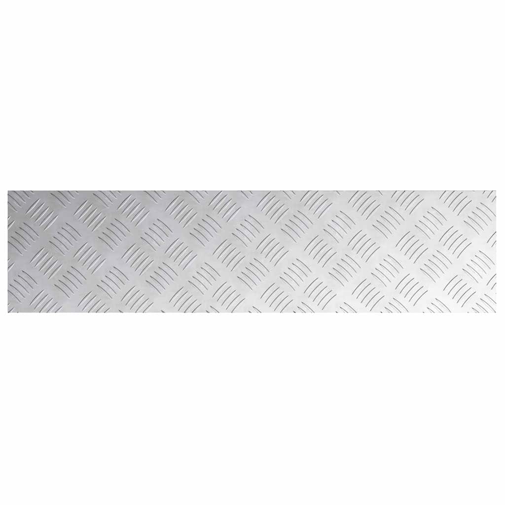 Rautenscheiben 4 pcs Silber 80 x 20 cm Aluminium