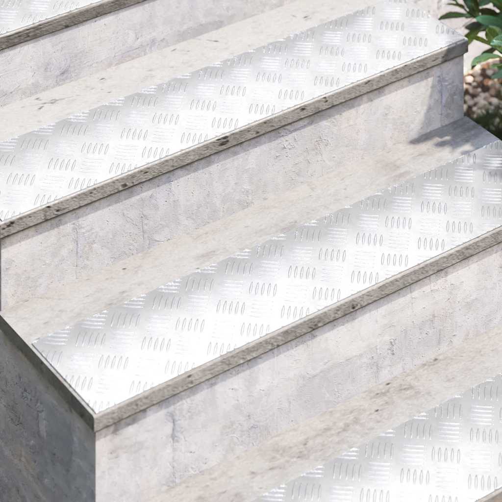 Rautenscheiben 4 pcs Silber 100 x 20 cm Aluminium