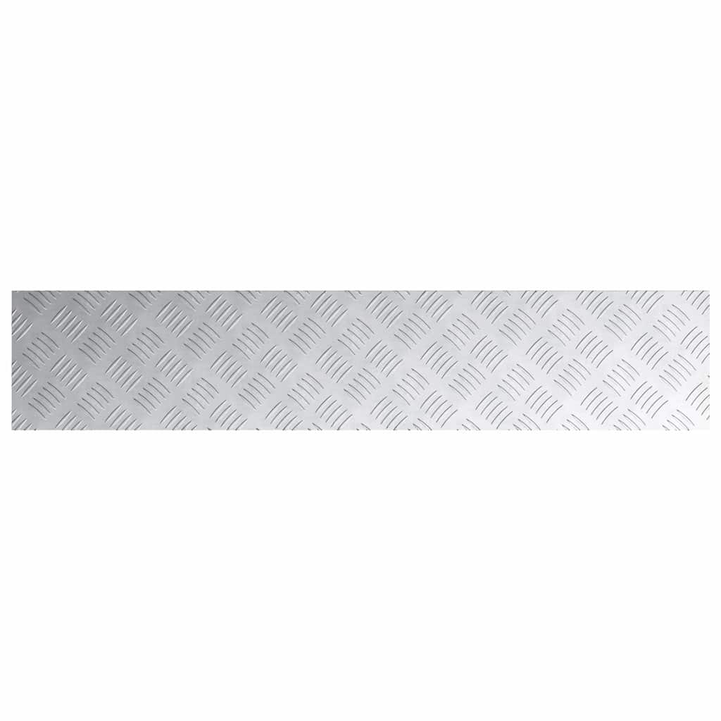 Rautenscheiben 4 pcs Silber 100 x 20 cm Aluminium