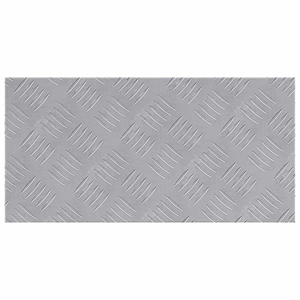 Rautenscheiben 4 pcs Silber 50 x 25 cm Aluminium