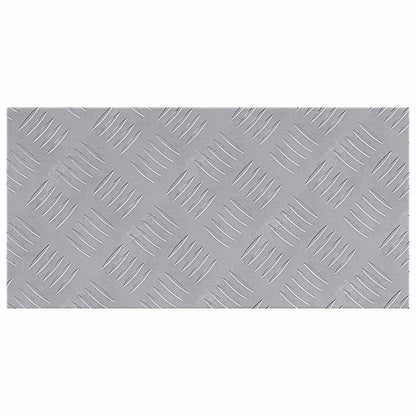 Rautenscheiben 4 pcs Silber 50 x 25 cm Aluminium