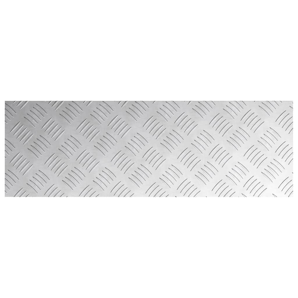 Rautenscheiben 4 pcs Silber 75 x 25 cm Aluminium