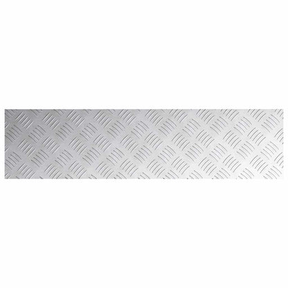 Rautenscheiben 2 pcs Silber 100 x 25 cm Aluminium