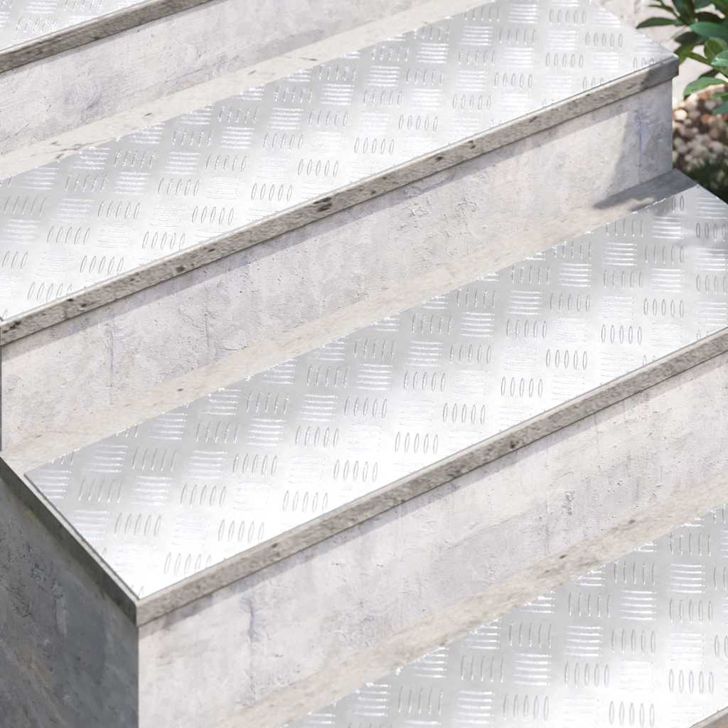 Rautenscheiben 4 pcs Silber 100 x 25 cm Aluminium