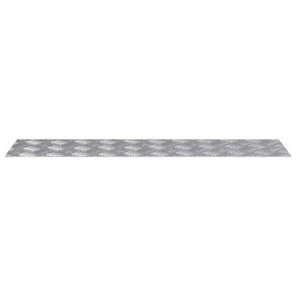Rautenscheiben 4 pcs Silber 100 x 25 cm Aluminium