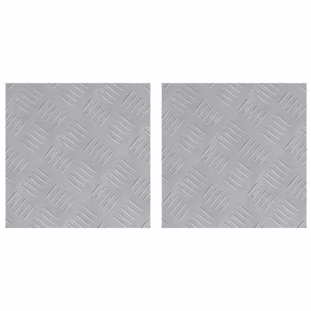 Rautenscheiben 2 pcs Silber 30 x 30 cm Aluminium