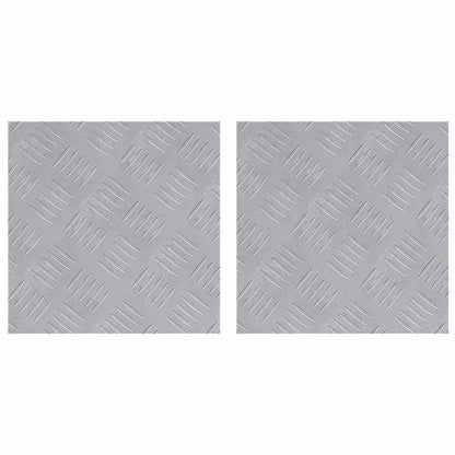 Rautenscheiben 2 pcs Silber 30 x 30 cm Aluminium