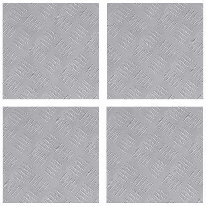 Rautenscheiben 4 pcs Silber 30 x 30 cm Aluminium