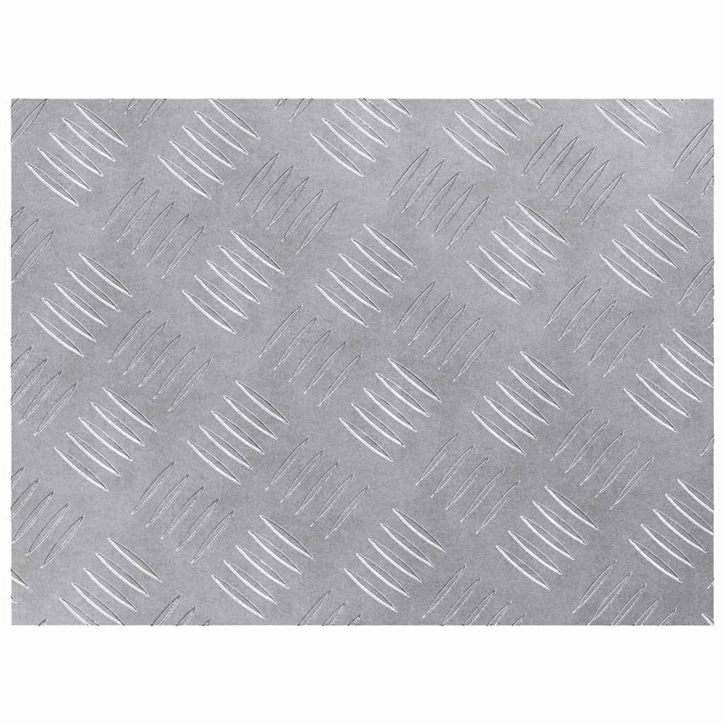 Rautenscheiben 4 pcs Silber 40 x 30 cm Aluminium
