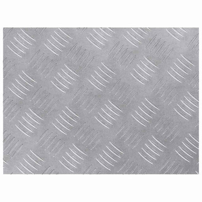 Rautenscheiben 4 pcs Silber 40 x 30 cm Aluminium