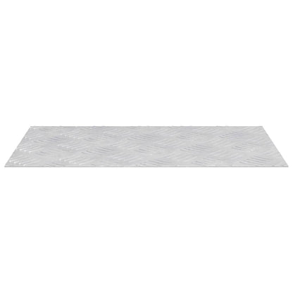 Rautenscheiben 4 pcs Silber 50 x 30 cm Aluminium