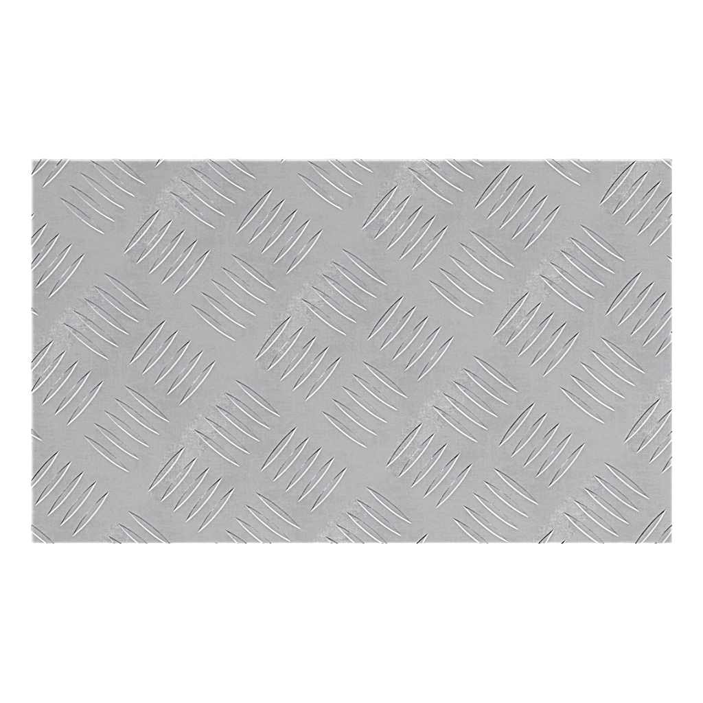 Rautenscheiben 4 pcs Silber 50 x 30 cm Aluminium
