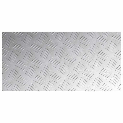 Rautenscheiben 2 pcs Silber 60 x 30 cm Aluminium