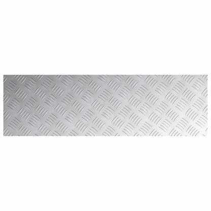 Rautenscheiben 4 pcs Silber 100 x 30 cm Aluminium