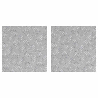 Rautenscheiben 2 pcs Silber 40 x 40 cm Aluminium