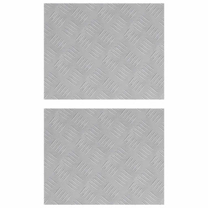 Rautenscheiben 2 pcs Silber 50 x 40 cm Aluminium