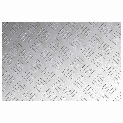 Rautenscheiben 4 pcs Silber 60 x 40 cm Aluminium