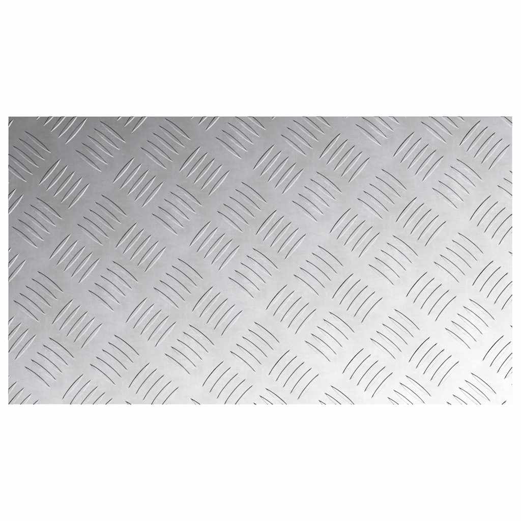 Rautenscheiben 4 pcs Silber 70 x 40 cm Aluminium