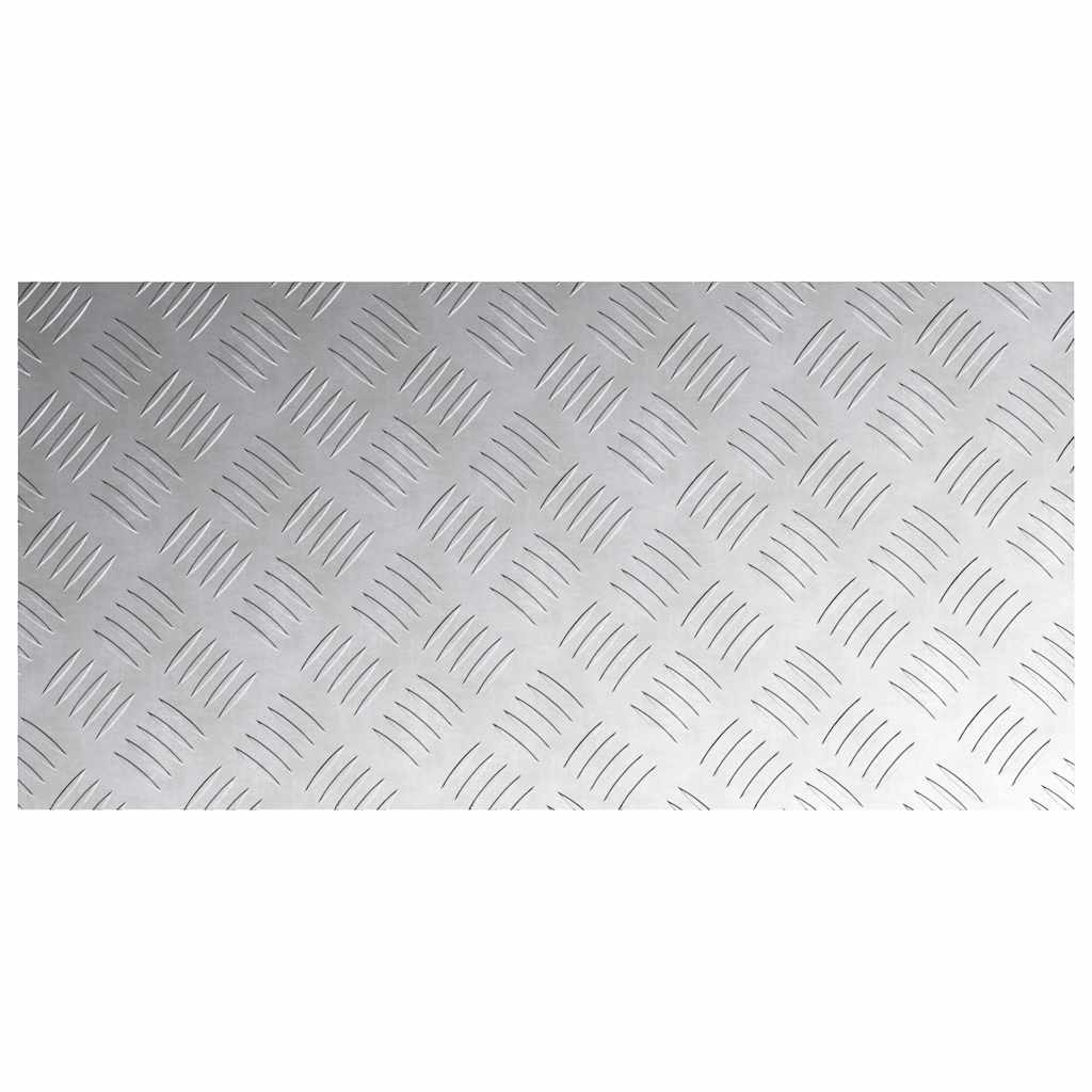 Rautenscheiben 2 pcs Silber 80 x 40 cm Aluminium