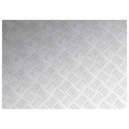 Rautenscheiben 4 pcs Silber 70 x 50 cm Aluminium