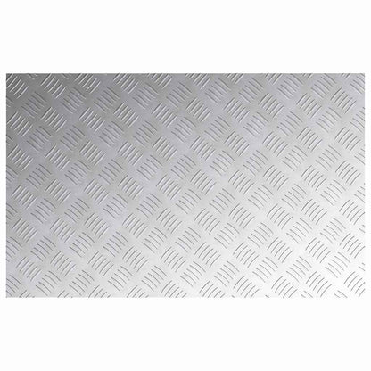 Rautenscheiben 4 pcs Silber 80 x 50 cm Aluminium