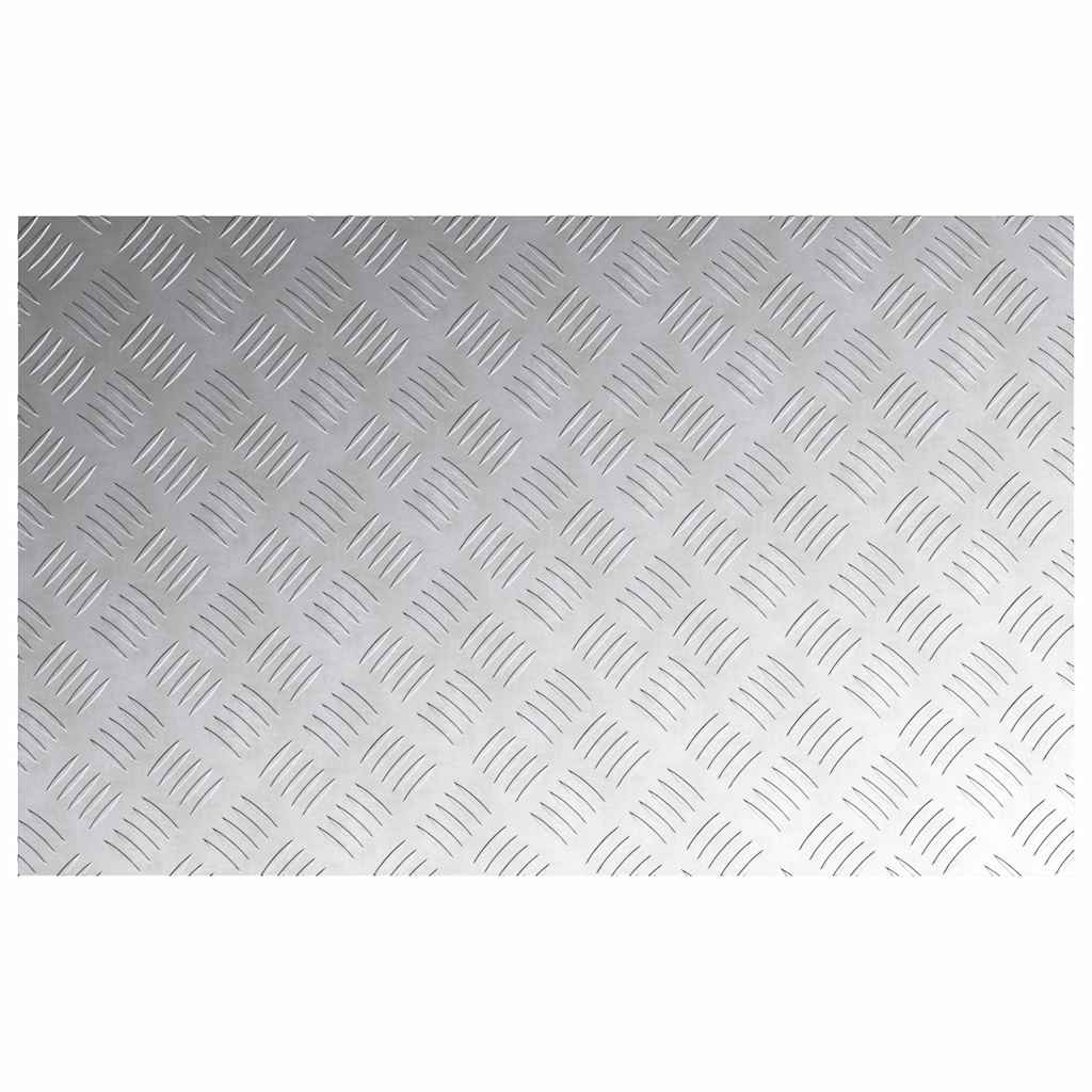 Rautenscheiben 4 pcs Silber 80 x 50 cm Aluminium
