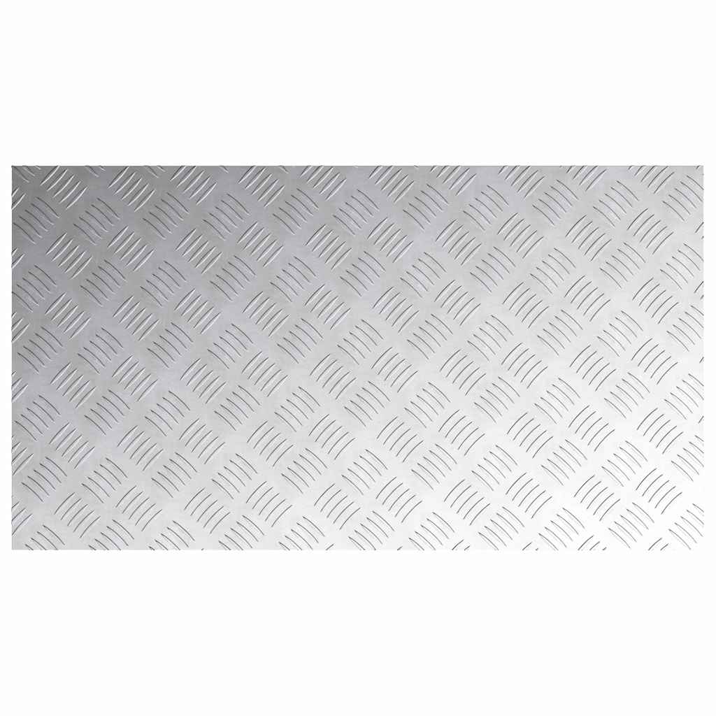 Rautenscheiben 4 pcs Silber 90 x 50 cm Aluminium