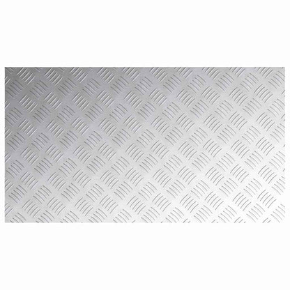 Rautenscheiben 4 pcs Silber 90 x 50 cm Aluminium