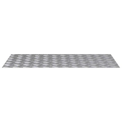 Rautenscheiben 2 pcs Silber 100 x 50 cm Aluminium