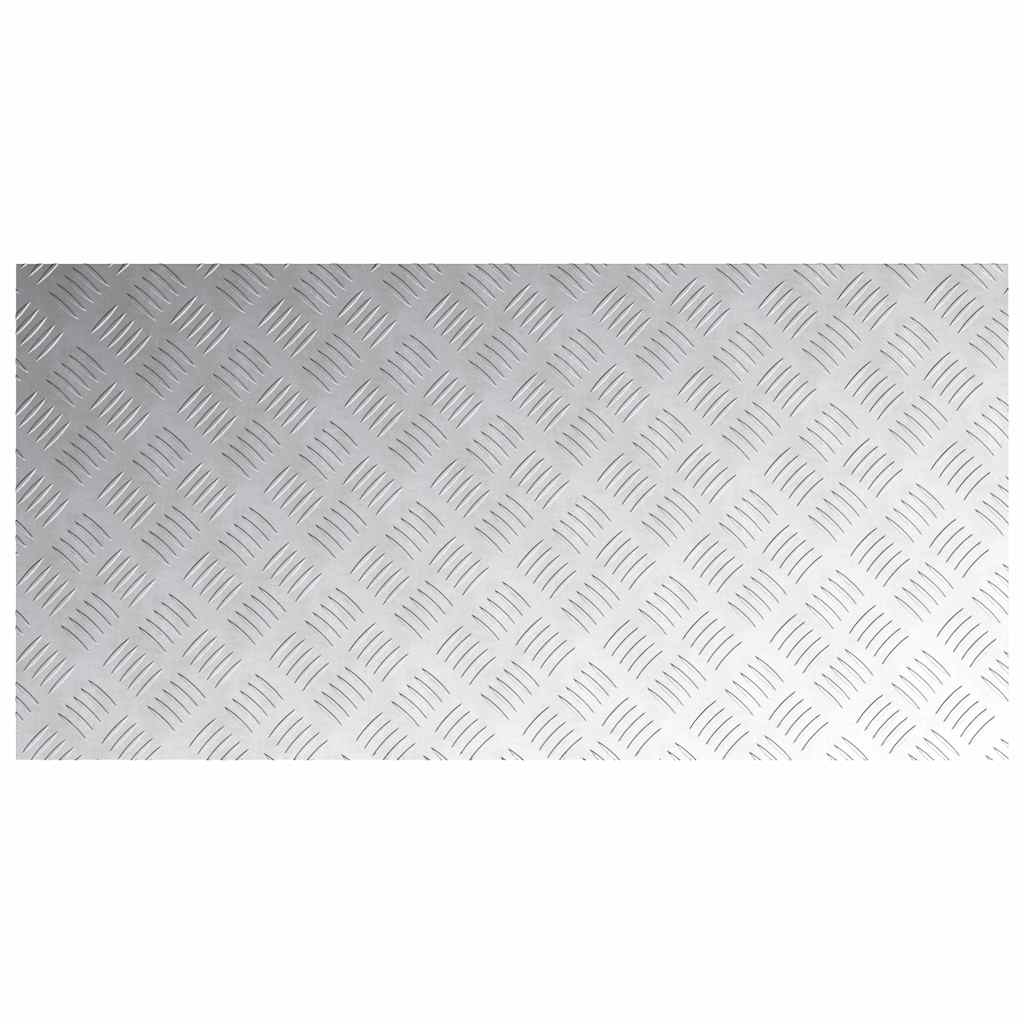Rautenscheiben 4 pcs Silber 100 x 50 cm Aluminium