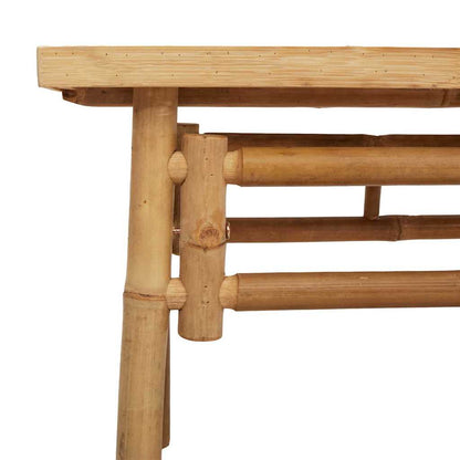 Bank Braun 110 x 38 x 45 cm Bambus