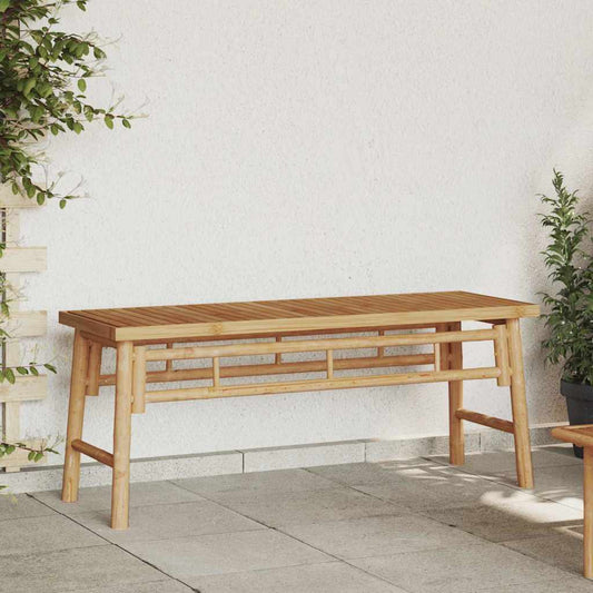 Bank Braun 110 x 38 x 45 cm Bambus