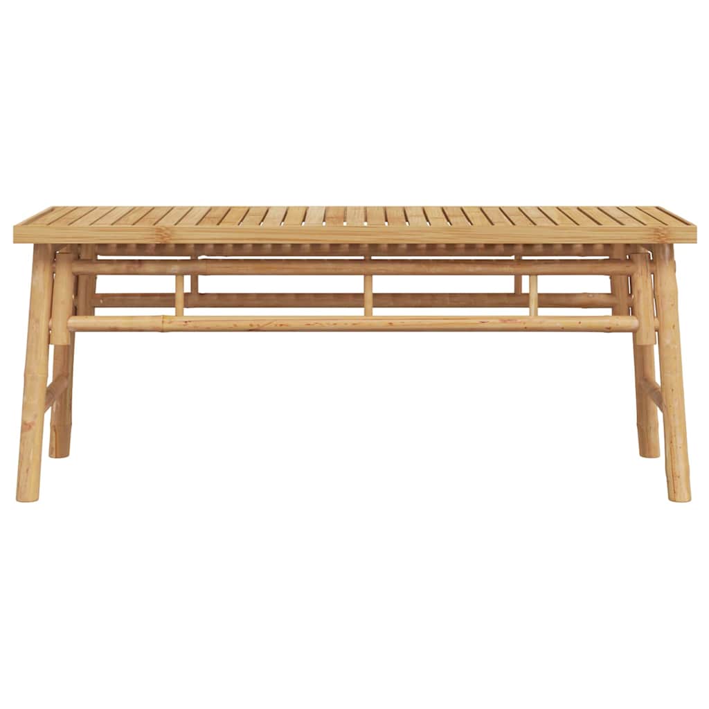 Bank Braun 110 x 38 x 45 cm Bambus