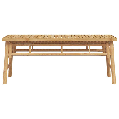 Bank Braun 110 x 38 x 45 cm Bambus