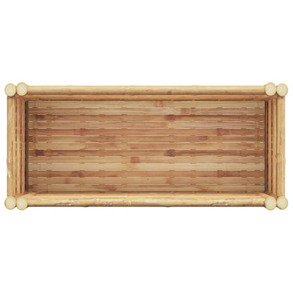Garten-Hochbeet Braun 70 x 35 x 70 cm Bambus