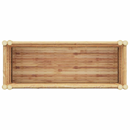 Garten-Hochbeet Braun 90 x 35 x 70 cm Bambus