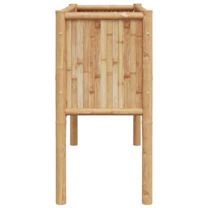 Garten-Hochbeet Braun 110 x 35 x 70 cm Bambus