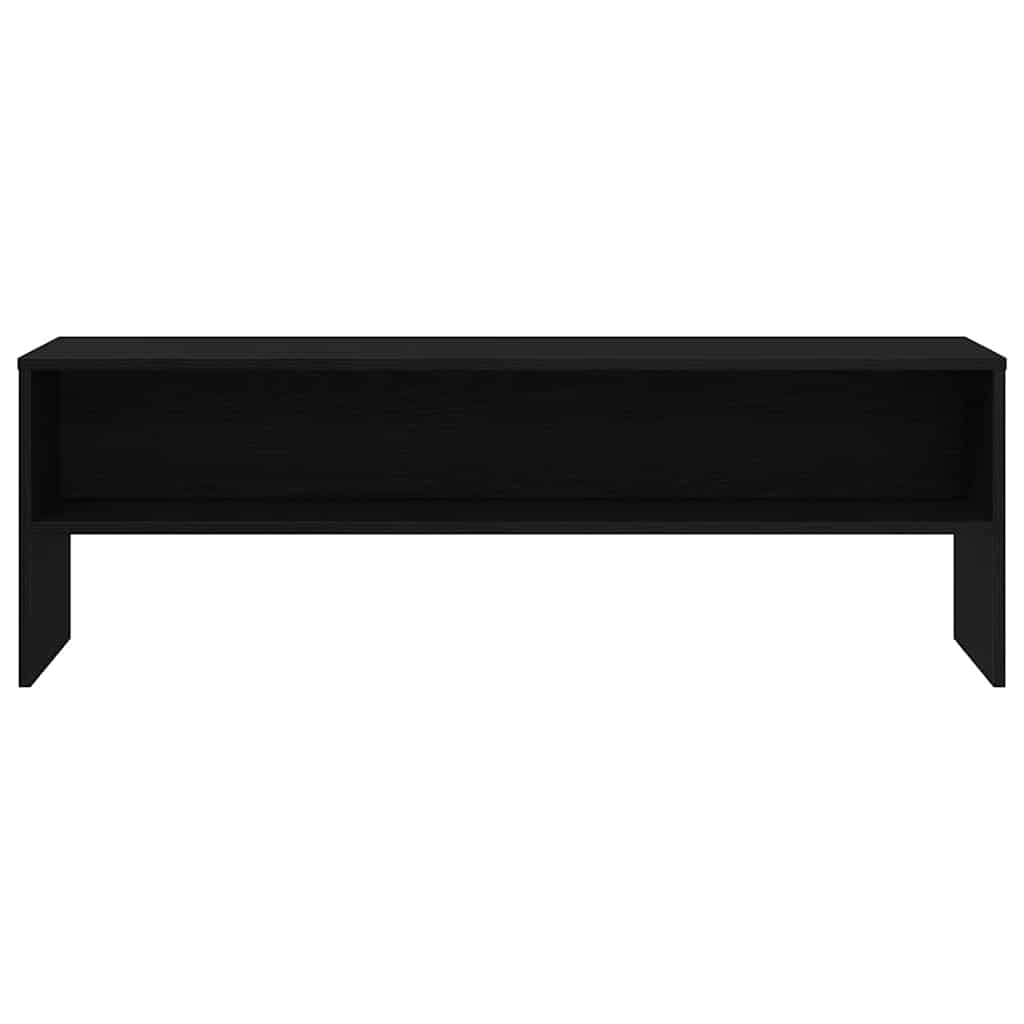 TV-Schrank Schwarz Eichen-Optik 120x40x40 cm Holzwerkstoff