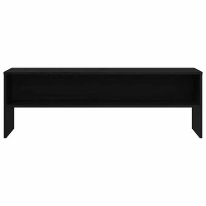 TV-Schrank Schwarz Eichen-Optik 120x40x40 cm Holzwerkstoff