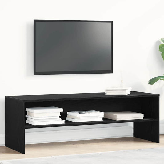 TV-skab Sort Eg Look 120x40x40 cm Træ Materiale