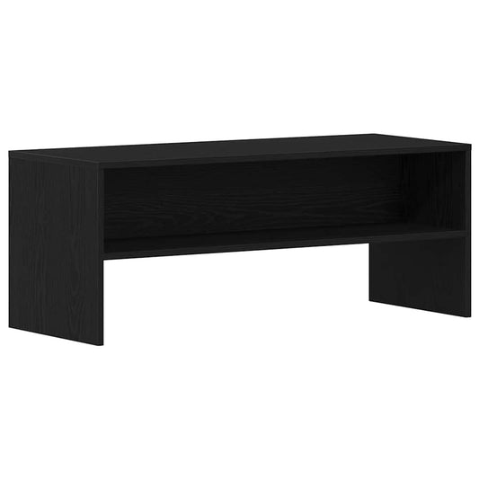 TV-skab Sort Eg Look 100x40x40 cm Træ Materiale
