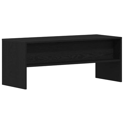 TV-skab Sort Eg Look 100x40x40 cm Træ Materiale