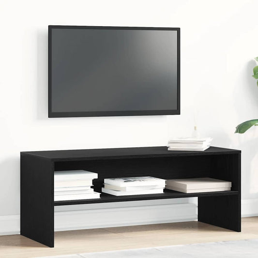 TV-skab Sort Eg Look 100x40x40 cm Træ Materiale